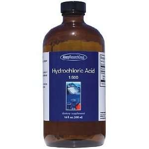  Allergy Research Group   Hydrochloric Acid 1500 Liquid 16 