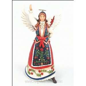 2011 Jim Shore, KINDNESS IN LIFE IS EVERYTHING   Polish Angel Figure 