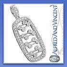 58CT Diamond Negligee Style Necklace 18K 16 long  