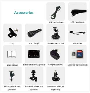 DOD VR H1 12808*1024 Multifunctional CAR DV w Free 8G  