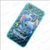 Cute Stitch Crystal gel Case for Apple iPhone4 4G#1297  