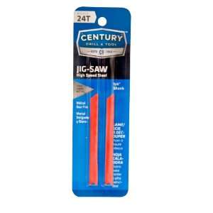  Century Drill and Tool 6424 24T High Speed Steel Jig Saw 