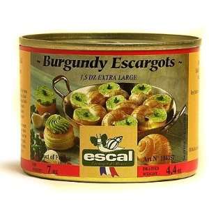 Escal French Burgundy Escargot Snails 1.5 Dozen  Grocery 
