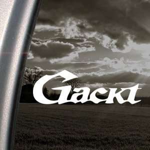  Gackt Decal Jrock Japanese Car Truck Window Sticker 