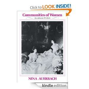 Communities Of Women Nina Auerbach  Kindle Store