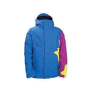 686 Snaggletooth Peace Insulated Jacket (Royal) Large   Jackets 2012 