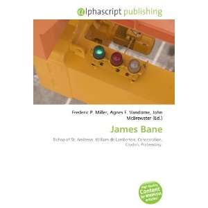  James Bane (9786133874152) Books
