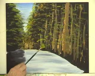 OIL PAINTING LESSON DVD   THE ROAD THROUGH  
