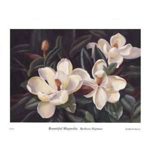   Bountiful Magnolia   Poster by Barbara Shipman (8x6)