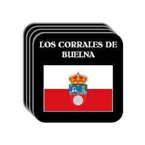 Cantabria   LOS CORRALES DE BUELNA Set of 4 Mini Mousepad Coasters
