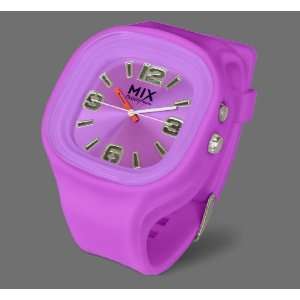   LED Watch  Purple watch band with Purple watchface 