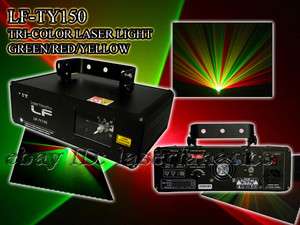 150mW RGY Beam Laser Light Show System DMX with Video  