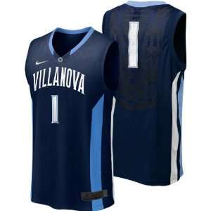  Villanova Wildcats Nike Navy Replica Basketball Jersey 