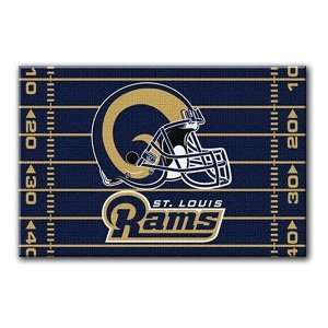   Rams NFL Team Tufted Rug by Northwest (39x59)