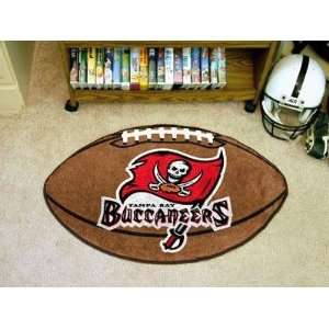 Exclusive By FANMATS NFL   Tampa Bay Buccaneers Football Rug  