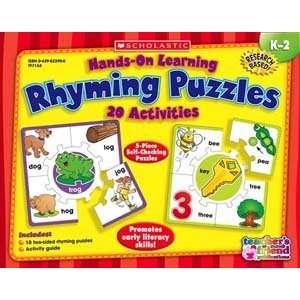  Hands On Learning Rhyming Puzzles Toys & Games