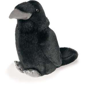  Common Raven   Plush Squeeze Bird with Real Bird Call 