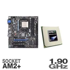  MSI 785GTM E45 Motherboard and AMD Phenom X3 8250e 