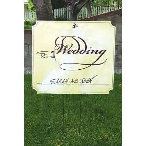   Directional Signs   Directing Right Wedding Sign 
