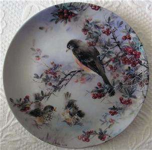 12 COMPLETE Plates NATURES POETRY Collection by LENA LIU Birds 