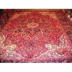  7x11 Hand Knotted kashmar Persian Rug   114x76