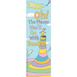 12 SEUSS OH THE PLACES YOULL GO BOOKMARKS PARTY set 2  