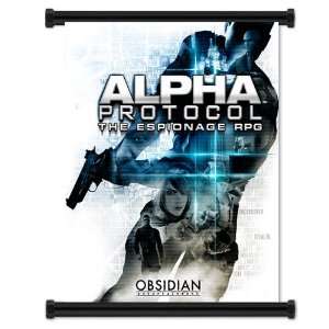  Alpha Protocol Game Fabric Wall Scroll Poster (32x42 