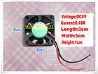 18A 5V or 0.12A 5V Cooling Fan for RC car ESC or MOTOR powered from 