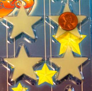 3X GLOW IN DARK STAR STARS (TTL90pcs) for Nursery room  