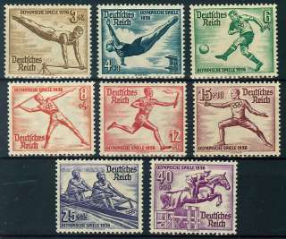 1936. Sommer olympic set. AFA #604 11 MNH $ 166  