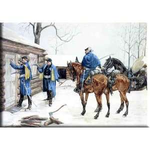  Arresting the Deserter 16x11 Streched Canvas Art by 