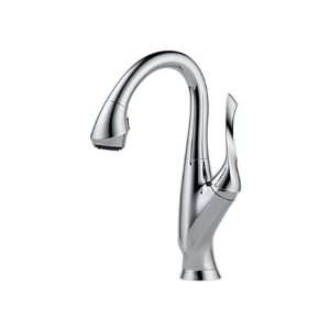  Brizo Belo 63952LF PC Pull Down Bar Prep Faucet   Chrome 