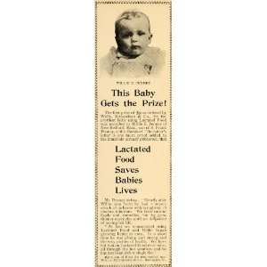   Breast Milk Substitute Infant   Original Print Ad