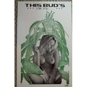  This Buds For You Poster Print 