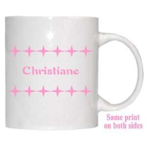  Personalized Name Gift   Christiane Mug 