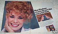 1983 ad Clairol Kindness hair curly wave perm 2 PAGE AD  