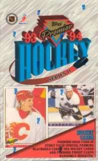 1993/94 Topps Premier Series 2 Hockey Hobby Box  