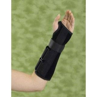 Medline Deluxe Wrist & Forearm Splint   Right, Medium   Model 