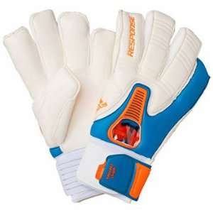  Adidas Response Wrist Control Goalkeeper Gloves White/blue 