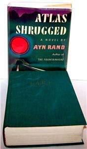 Atlas Shrugged   Ayn Rand   FIRST EDITION, FIRST PRINTING   SUPER NICE 
