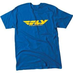  Fly Racing T Shirts Corporate Tee Blue XL Automotive