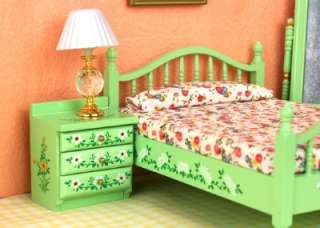Dollhouse Miniat Bedroom Furniture Dresser Side Table  