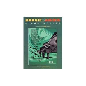  Boogie and Jazz Piano Styles Piano Solo Songbook Musical 