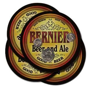  BERNIER Family Name Brand Beer & Ale Coasters Everything 