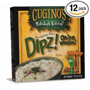 Cuginos Gourmet Foods, Ridiculously Delicious DIPZ, Onion Wonion Dip 