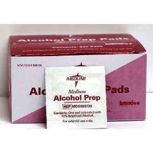  Pad, Prep, Alcohol, Medium, 2 ply, 200 Ea/bx Medline 