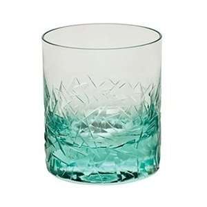  Moser Crystal Beryl Drift Ice Double Old Fashioned 