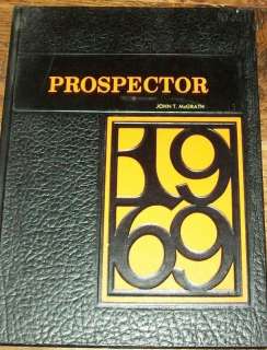 1969 PROSPECTOR~MIAMI, AZ HIGH SCHOOL YEARBOOK, Mining  