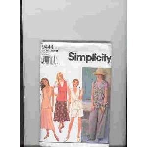  Simplicity 9444 Size AA xsmall to medium Womans Unused 