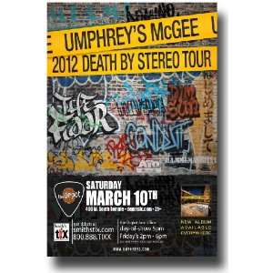    Concert Flyer   Death By Stereo Tour 2012   SLC